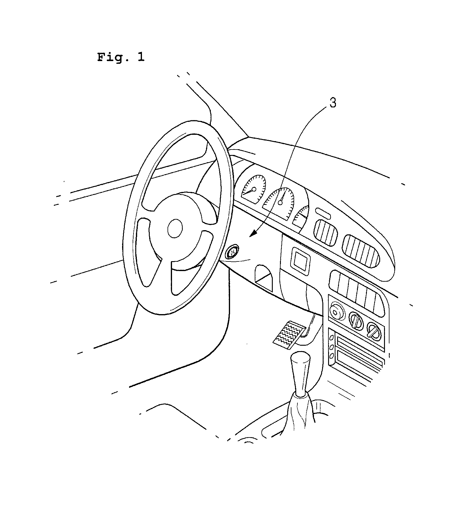 Light emitting control knob