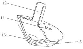 Pulp extracting device for tomato sauce production