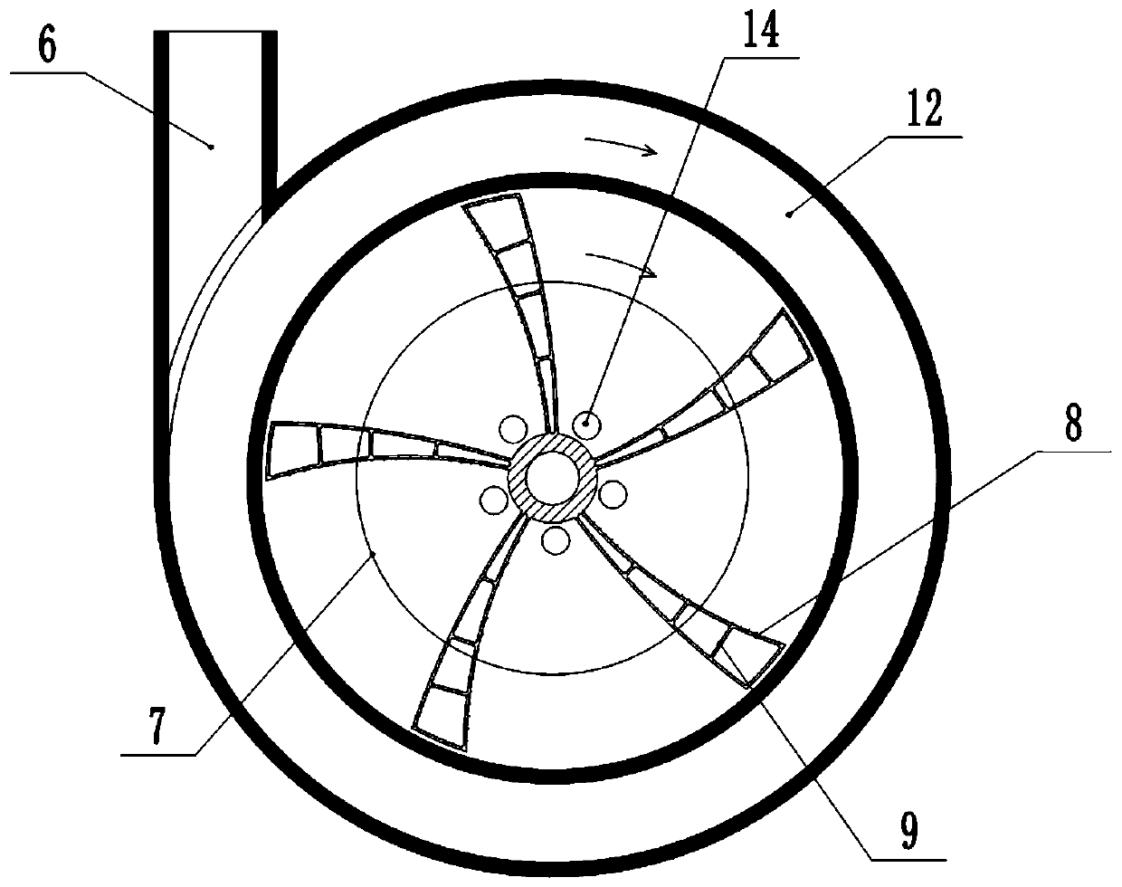 High-pressure centrifugal hydraulic pump