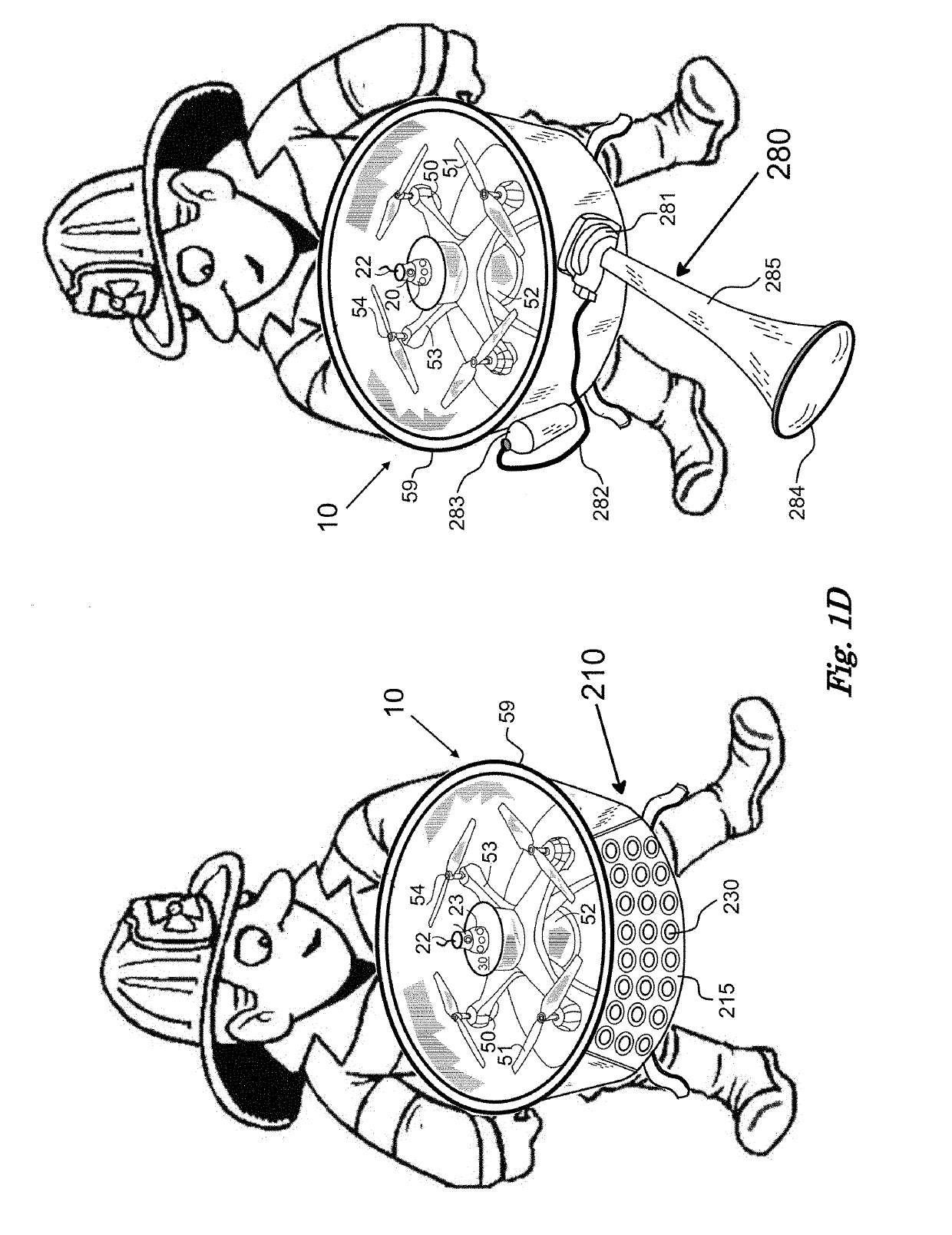 Multifunction Firefighting Infrasound, Hailstone, Plant Pollination Drone Apparatus and Method