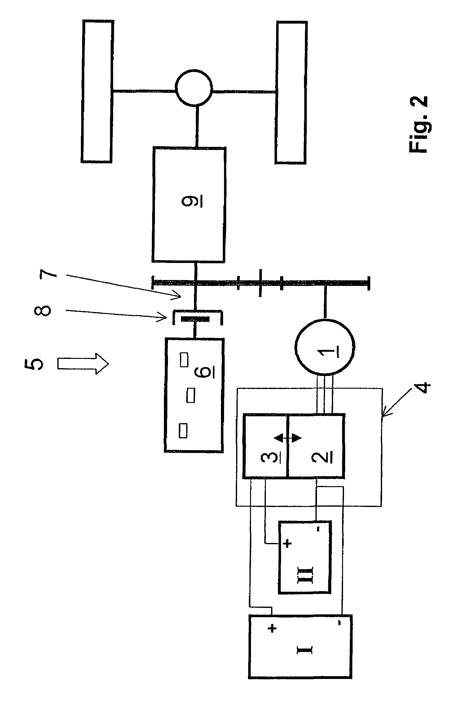 Circuit arrangement for the control of at least one electric machine