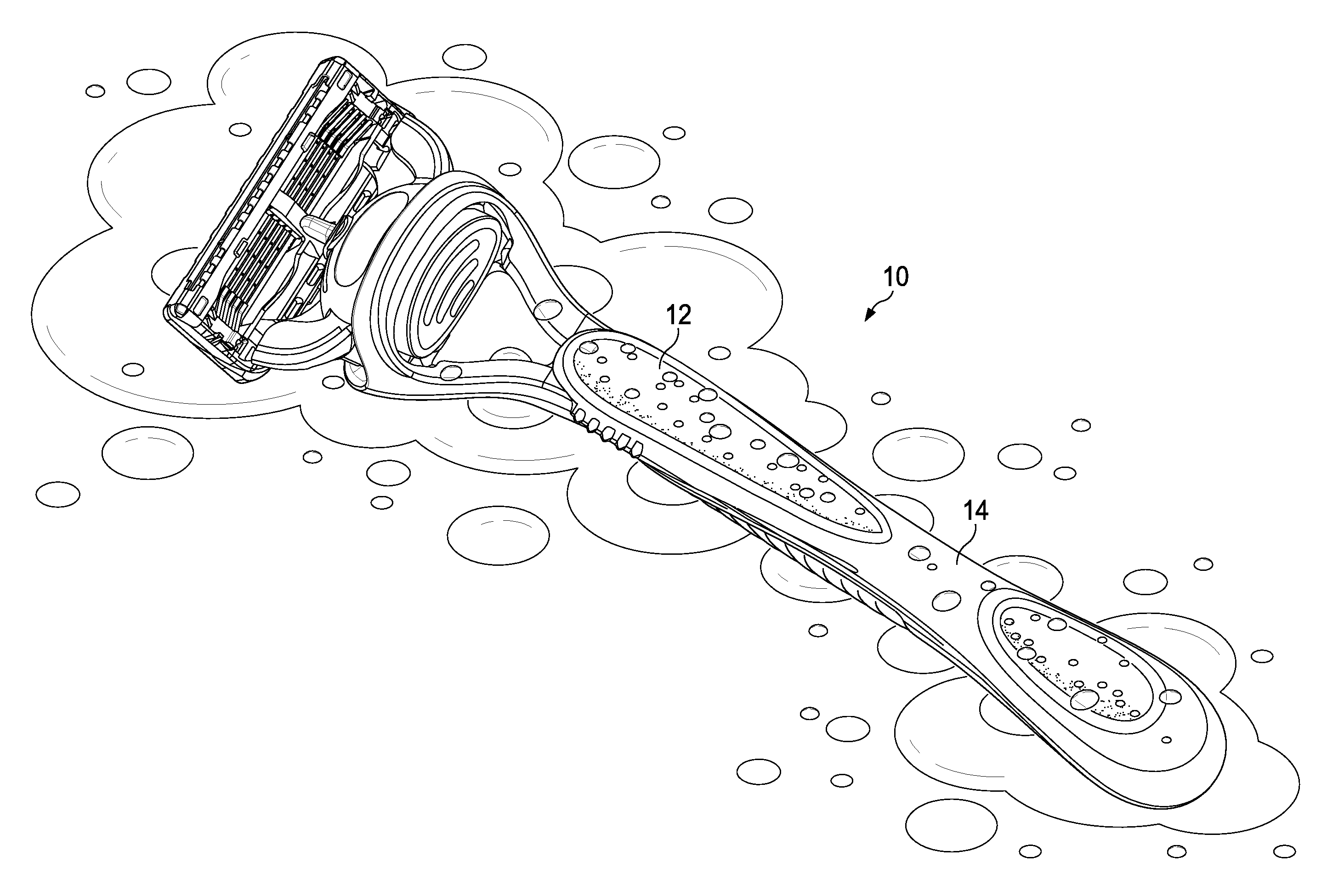 Wet friction materials for hair removal devices