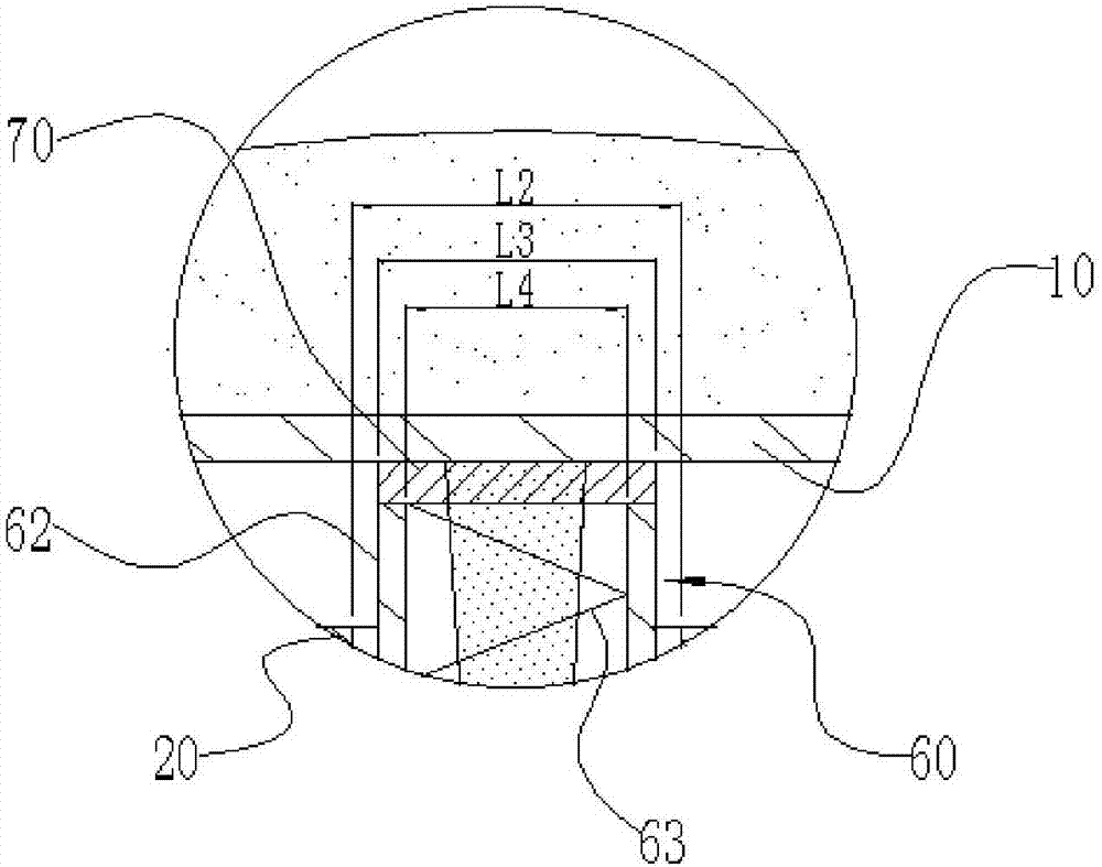 Gas stove temperature measurement device, gas stove, and gas stove temperature control method