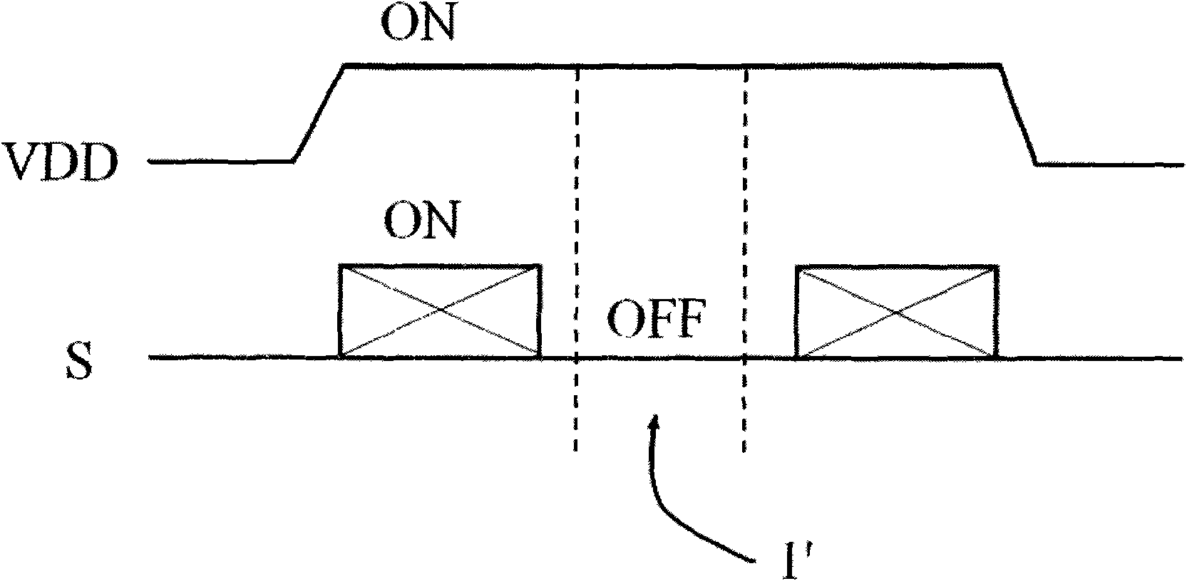 Liquid crystal display and method for detecting and eliminating residual shadows