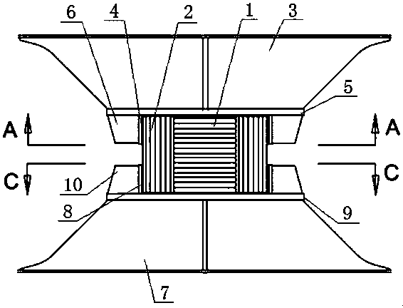 Support device and installation method thereof for B type enclosure system of large LNG carrier