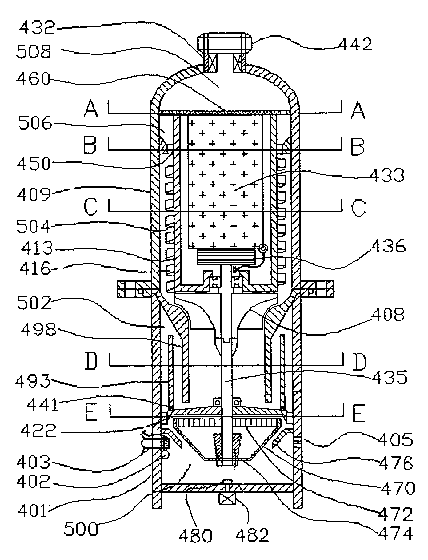 Centrifugal wet type air cleaner utilizing a spin vaporizer and a spiral on the basis of a labyrinth effect