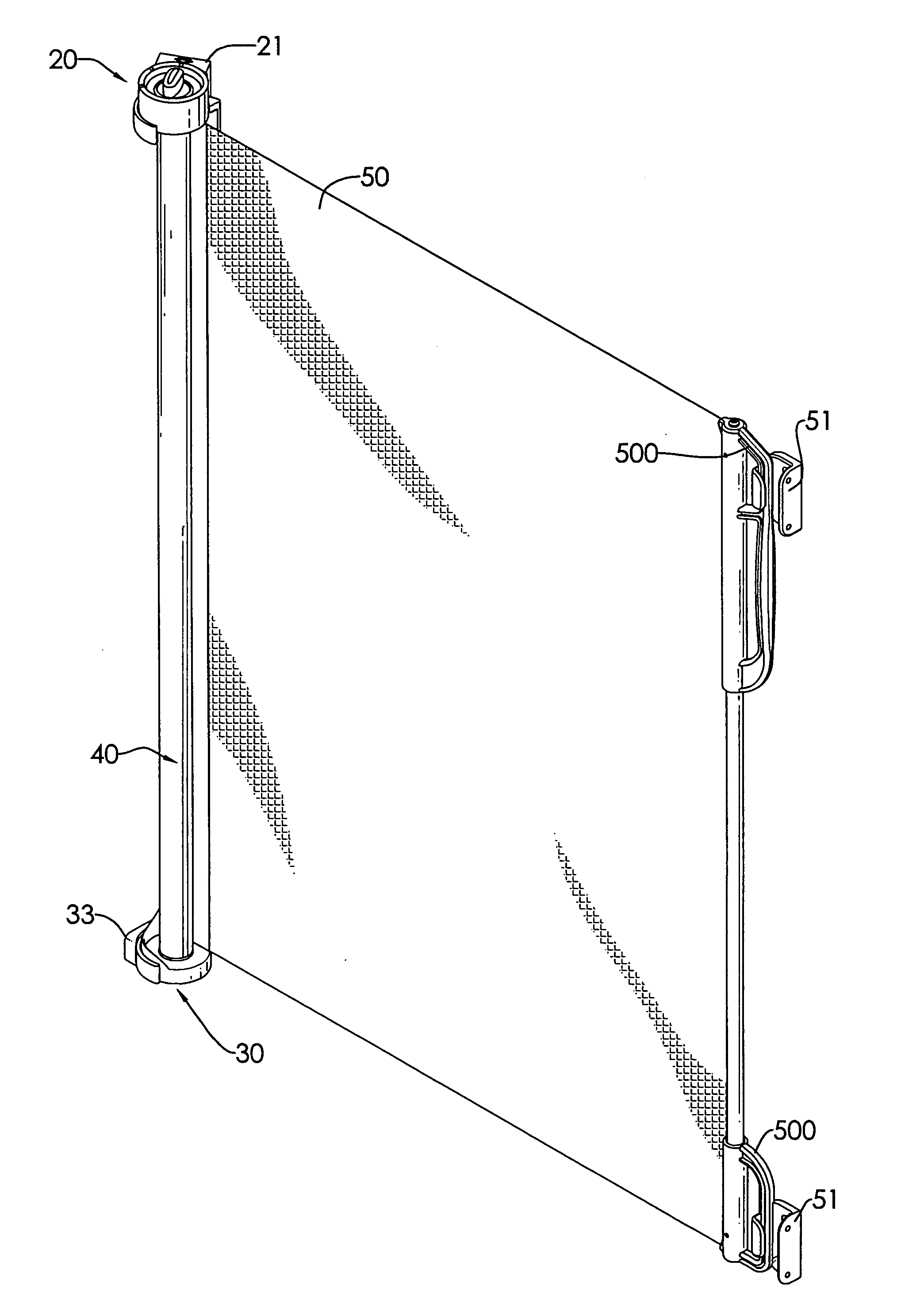 Roll-up barrier