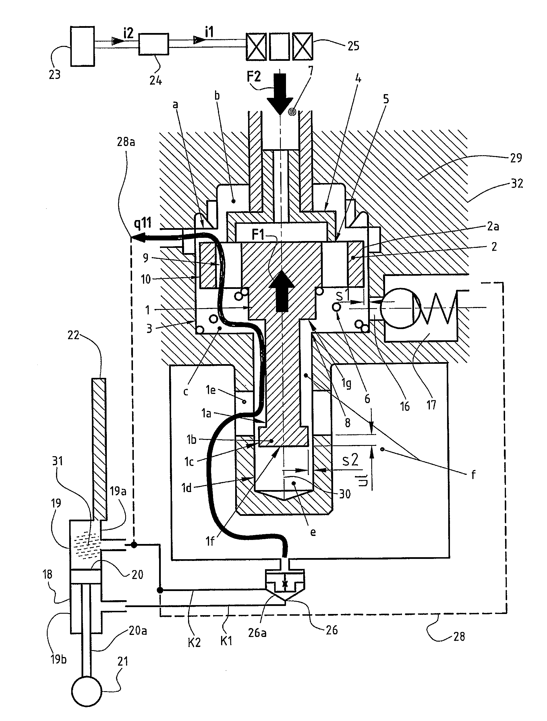 Arrangement, device and method at a disturbance-eliminating valve for damper