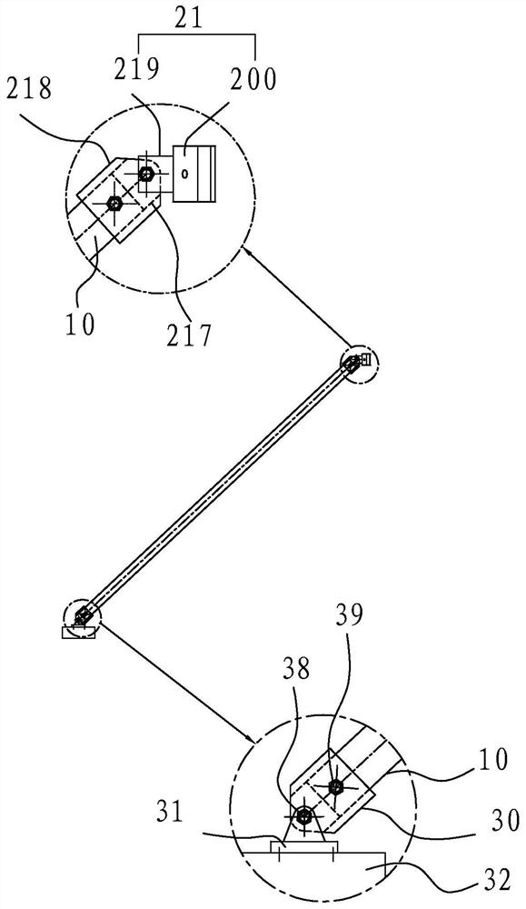 Protection device and protection method for garden landscape trees