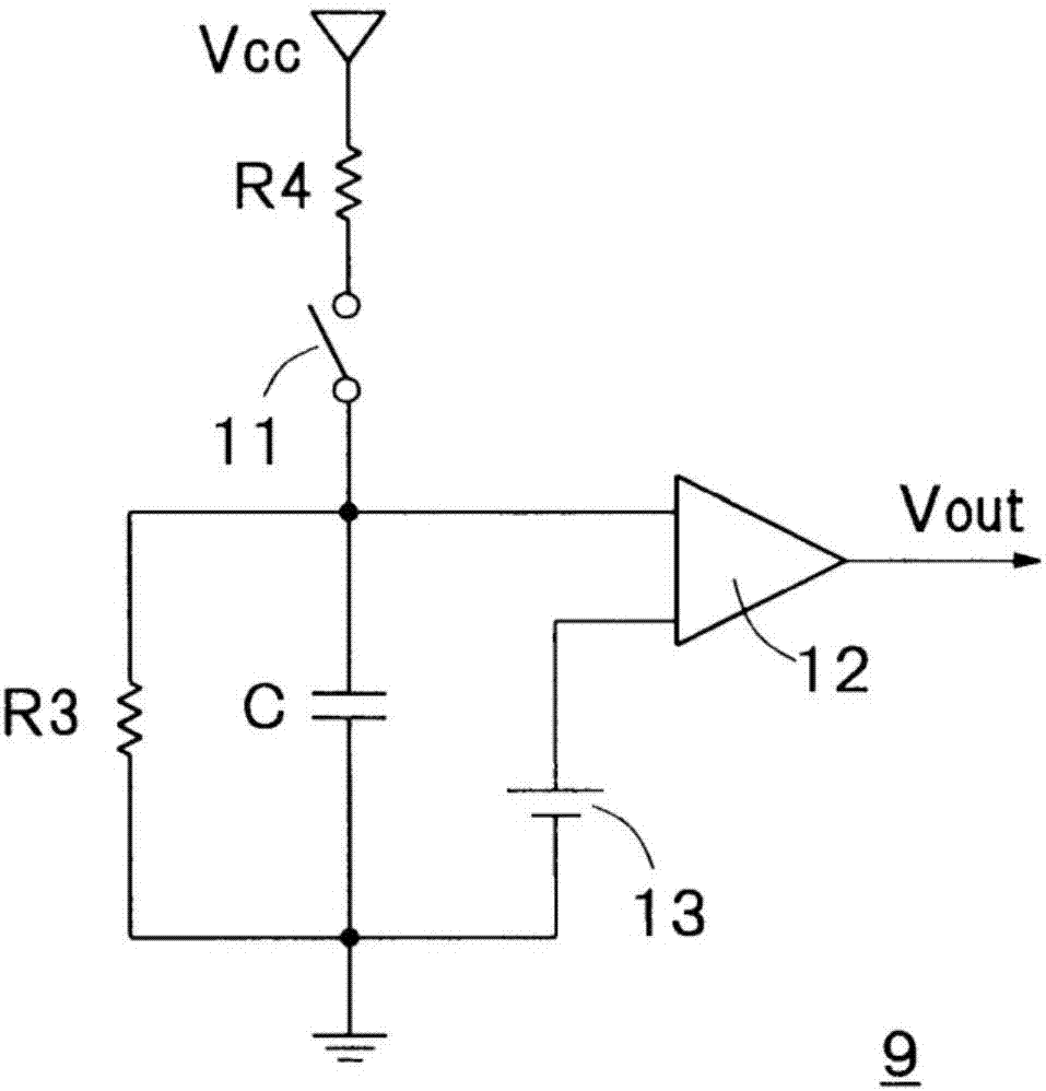 Break line detecting device