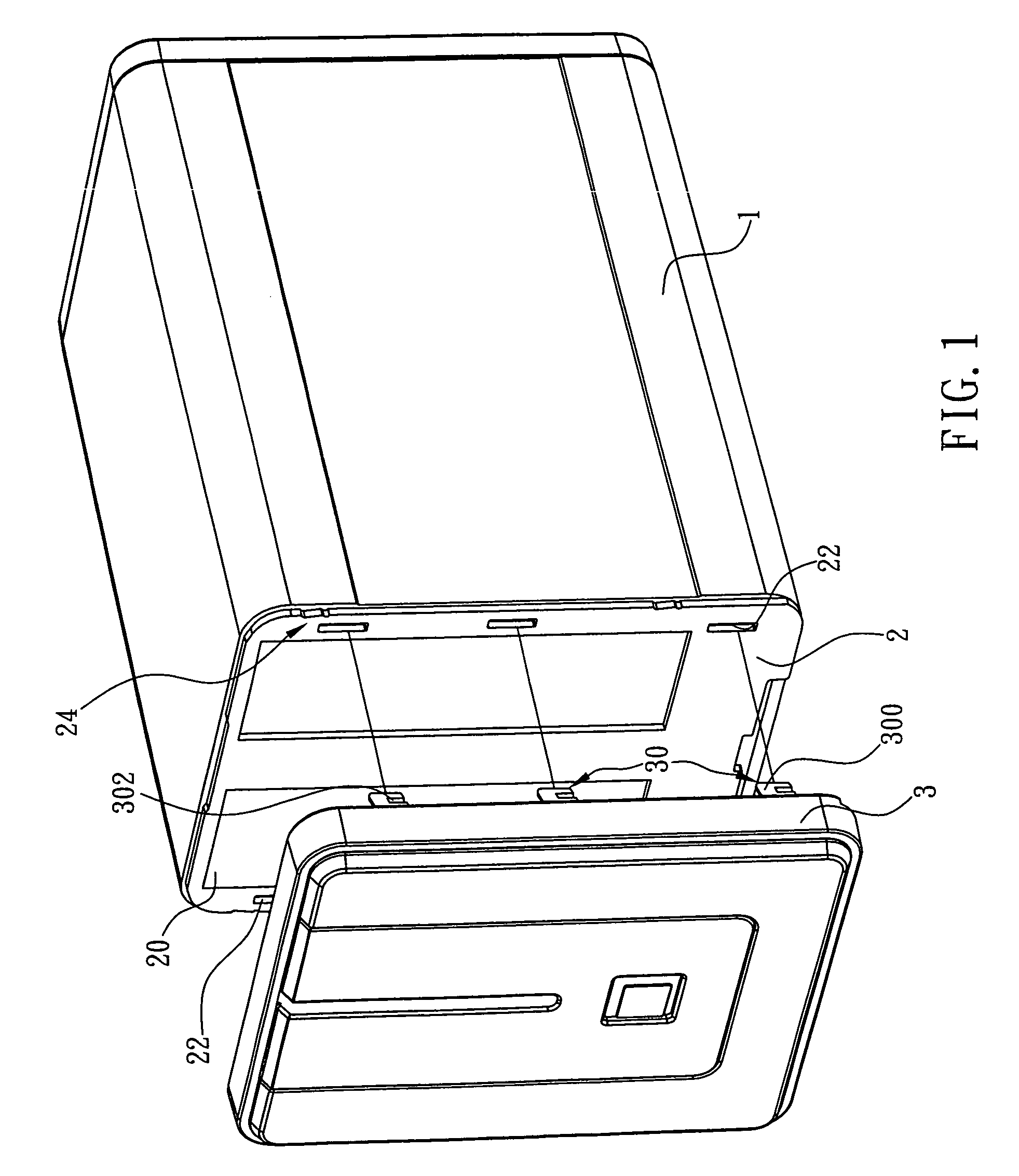 External box for hard disk drives