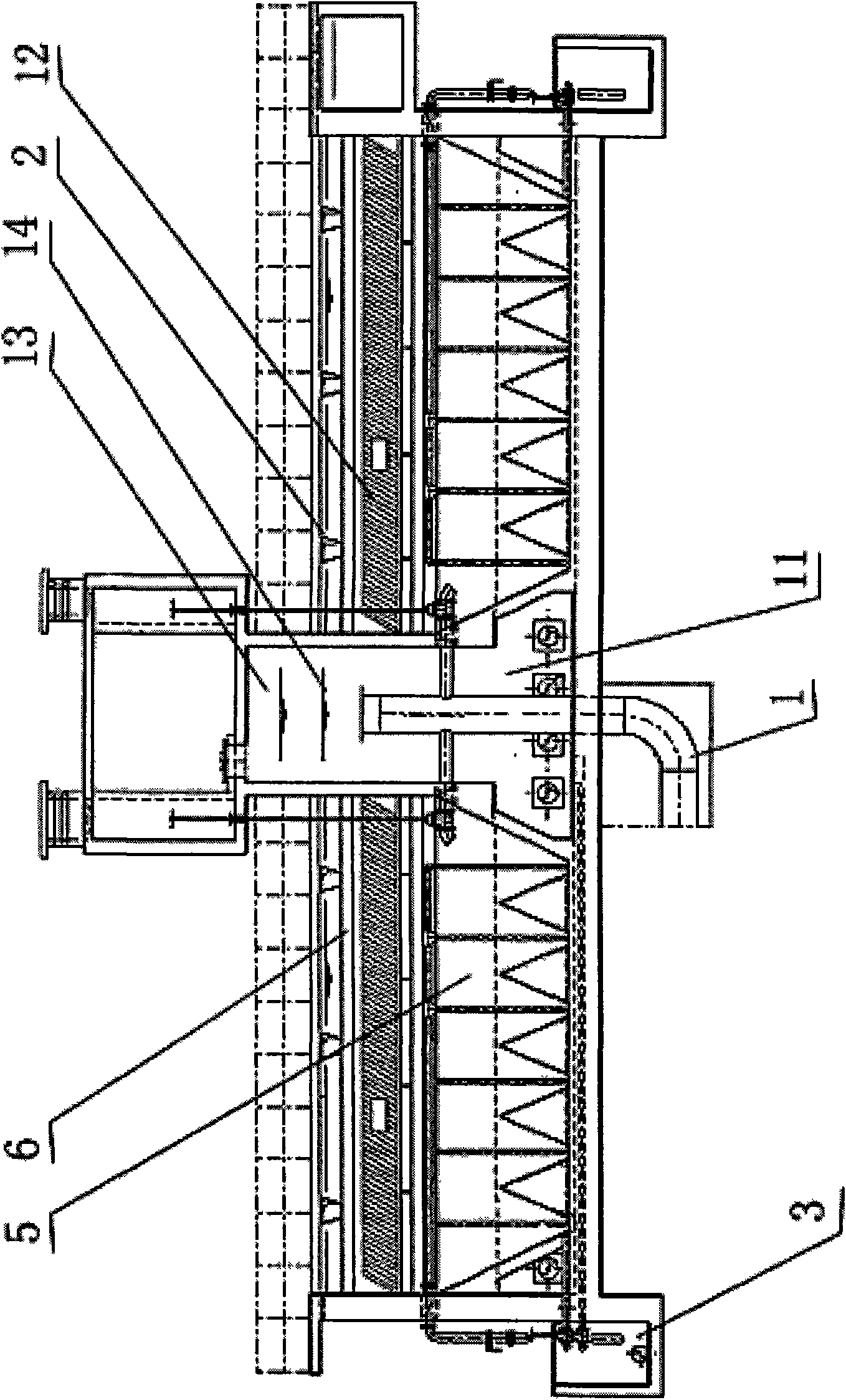 Pulse clarification tank