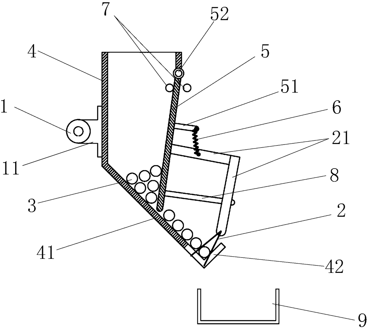 Rod-like object picking and placing device