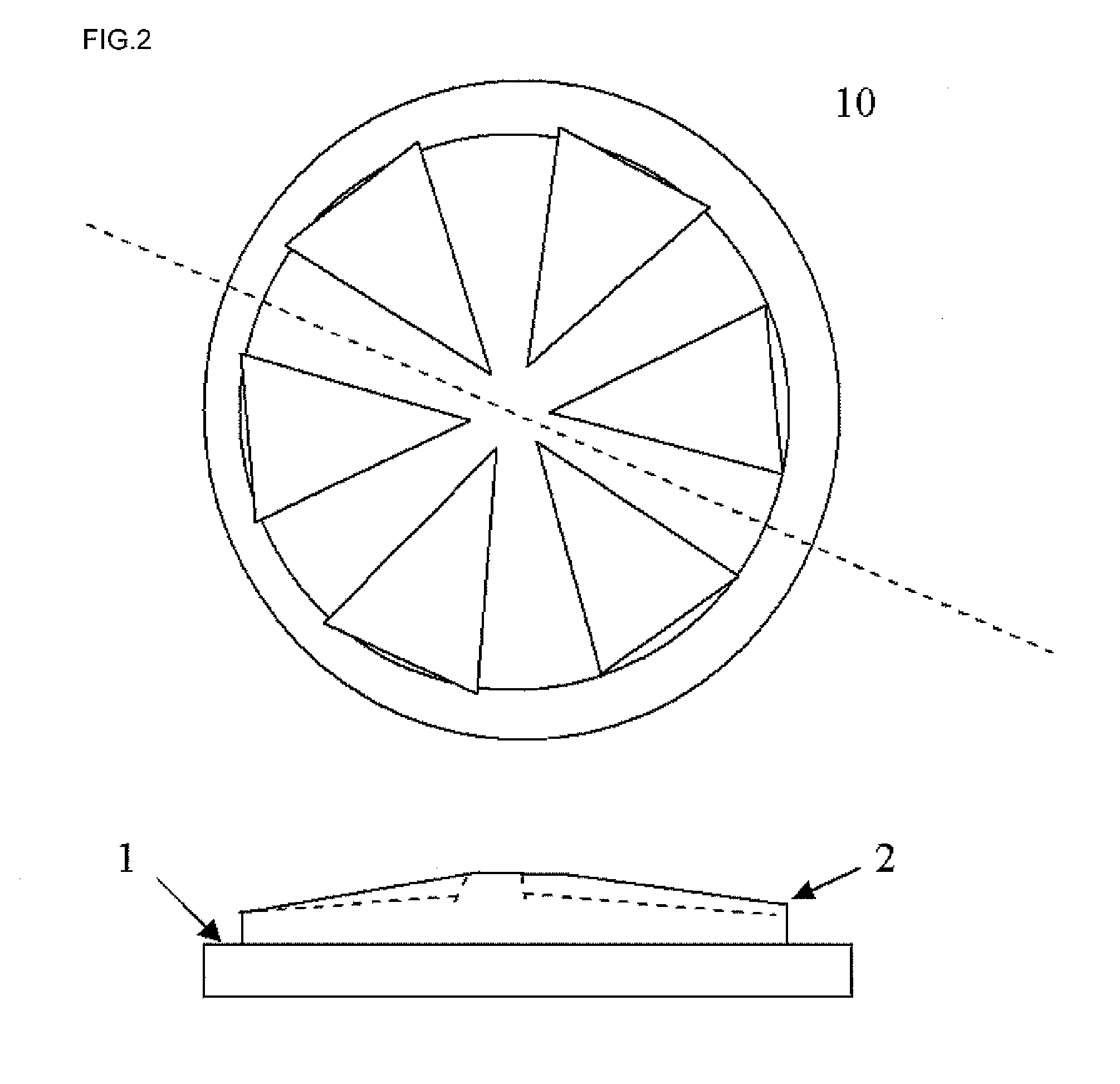 Encapsulant equipped with supporting substrate, encapsulated substrate having semiconductor devices mounting thereon, encapsulated wafer having semiconductor devices forming thereon, semiconductor apparatus, and method for manufacturing semiconductor apparatus