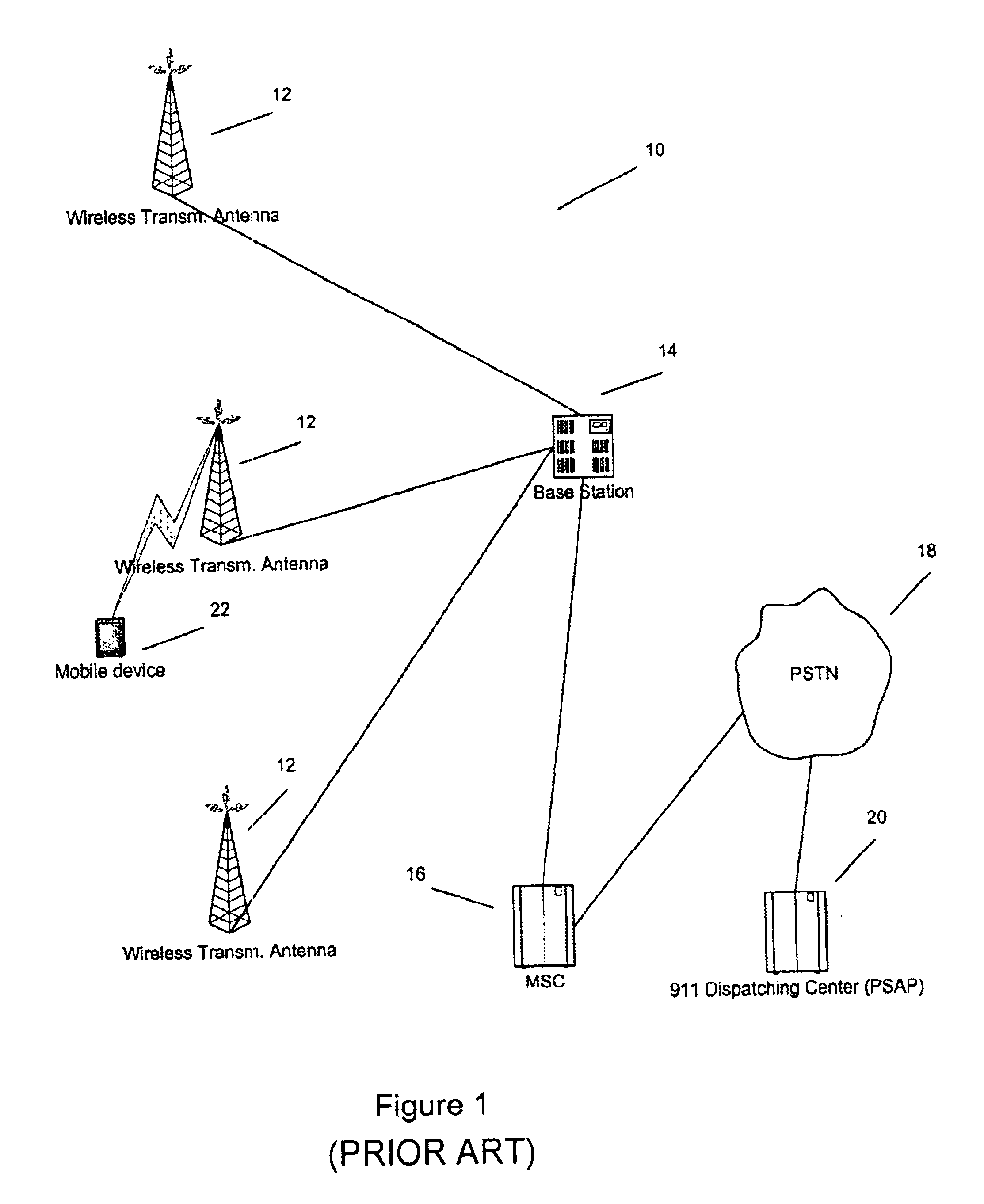 Methods for detecting, computing and disseminating location information associated with emergency 911 wireless transmissions