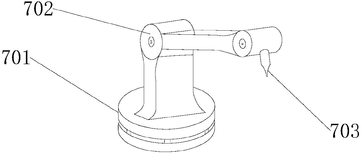 Paint spraying device for industrial automation