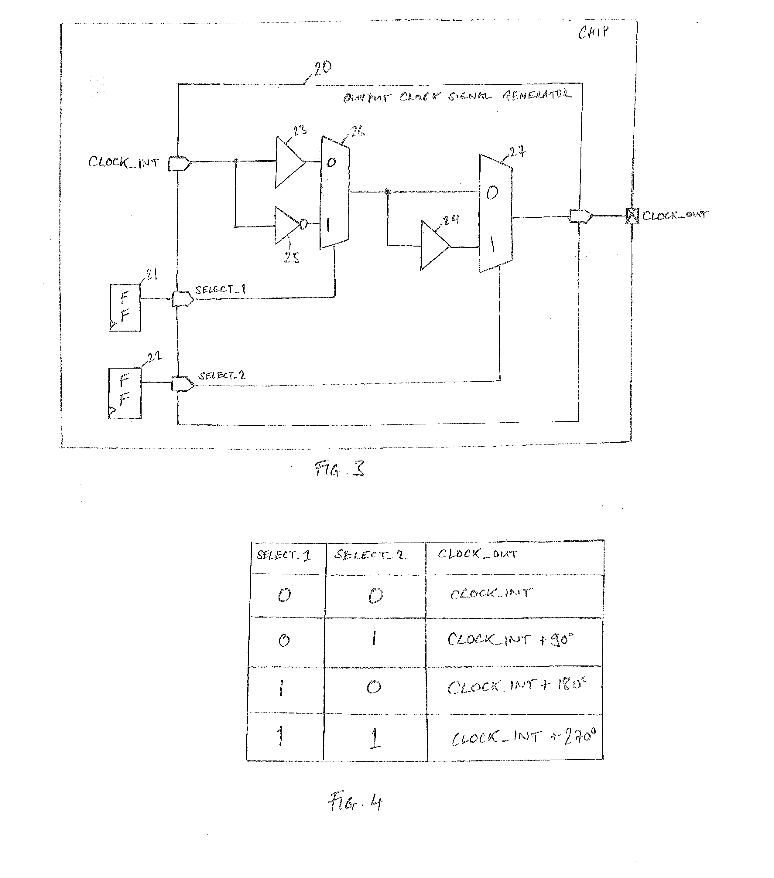 Digital output clock generation