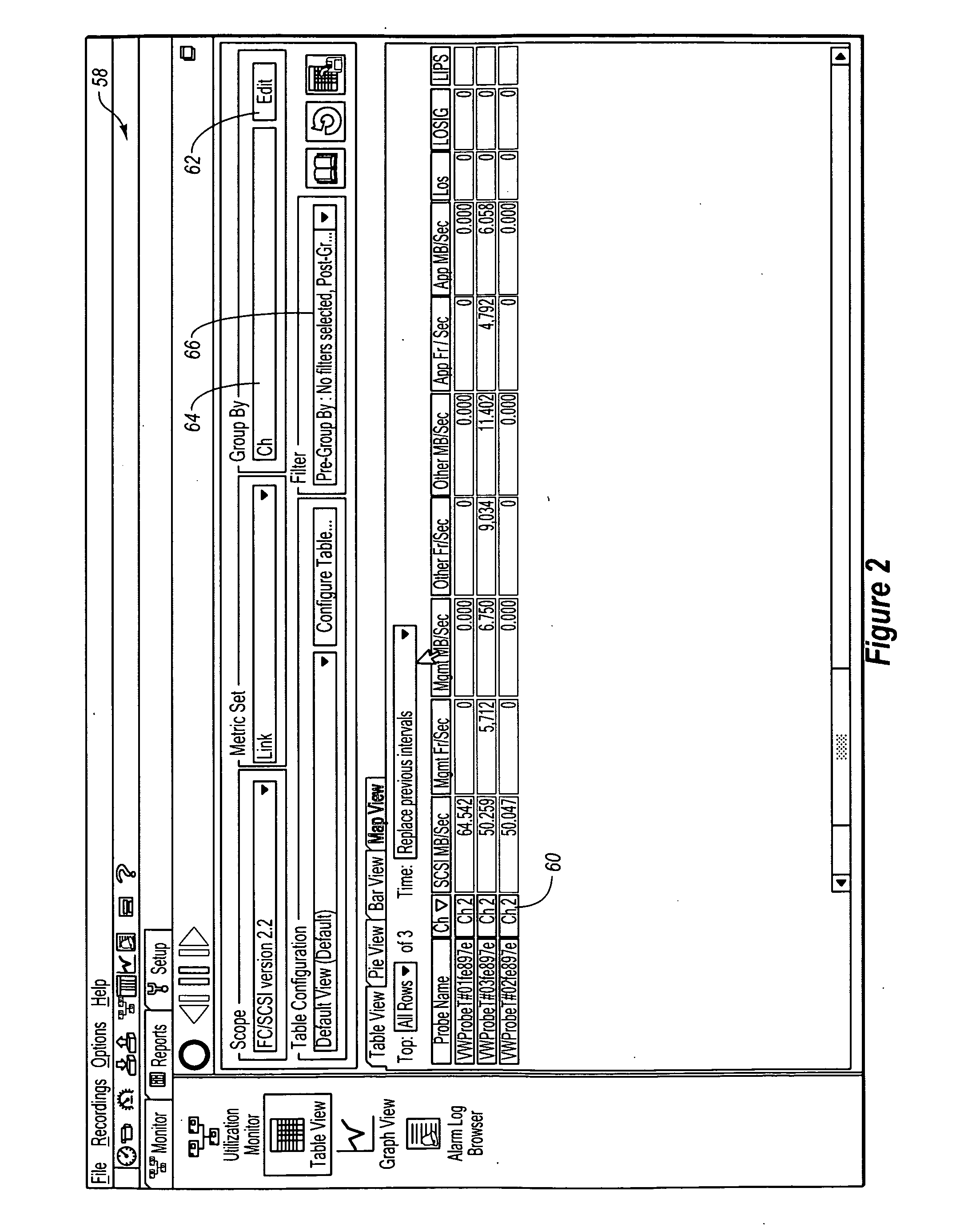 Systems and methods for filtering network diagnostic statistics