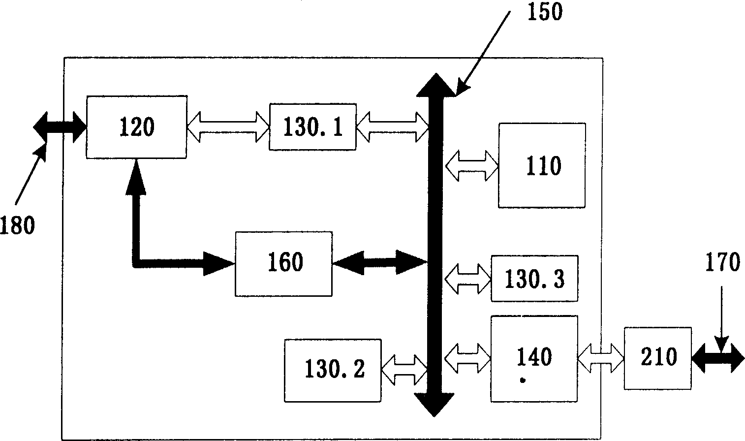 Storage network adapter of supporting virtual interface