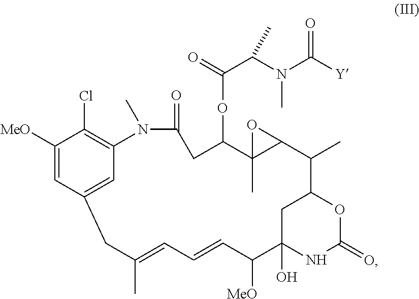 Preparation of maytansinoid antibody conjugates by a one-step process