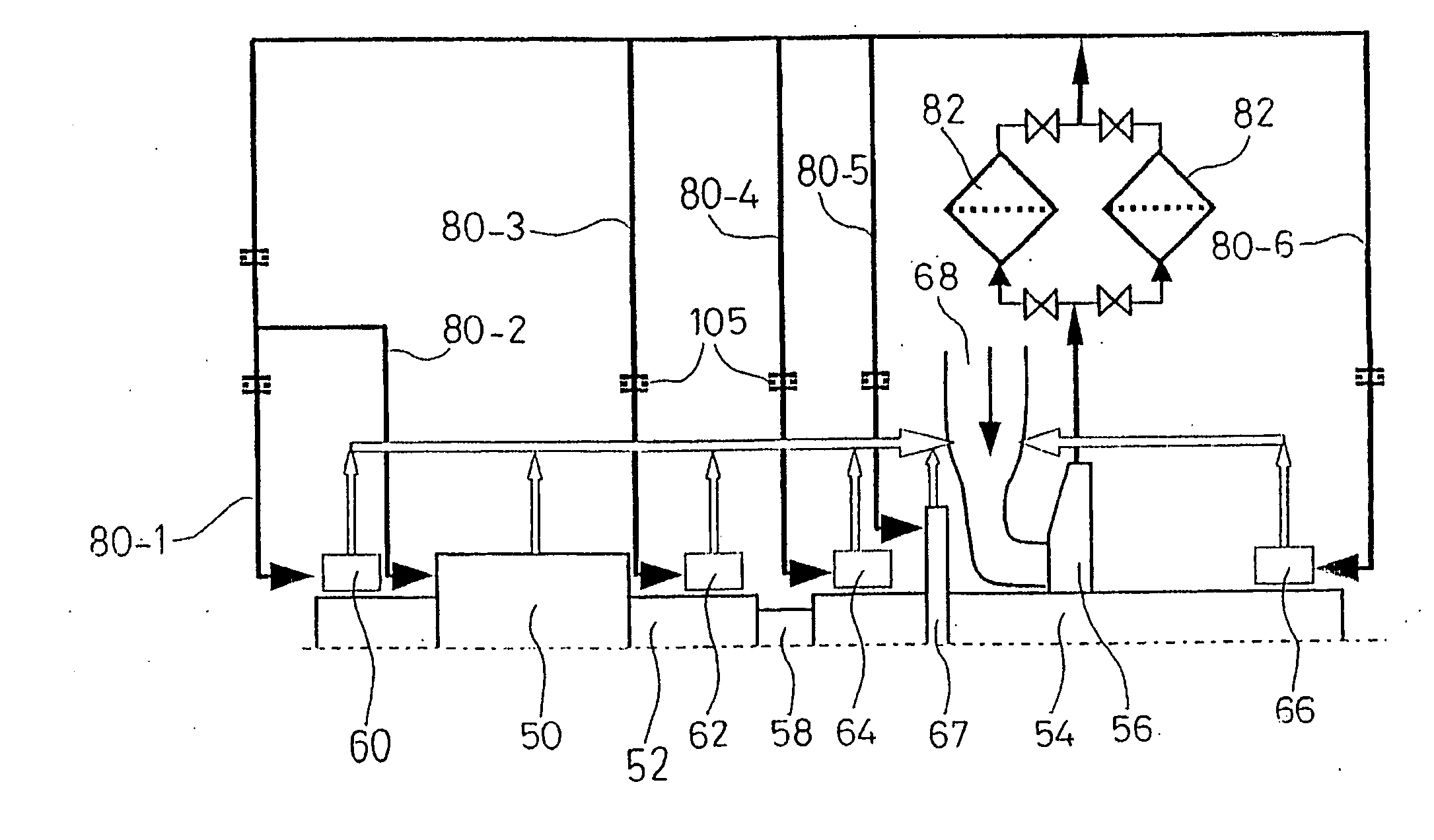 Centrifugal motor-compressor unit