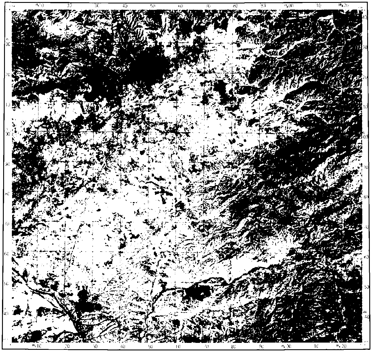 Underground water enrichment assessment method based on remote sensing information