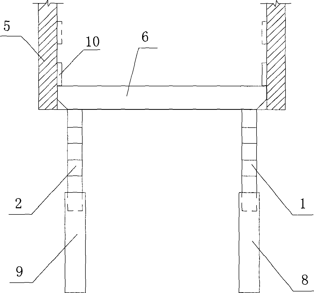 Pre-control method for preventing inclination of sinking well