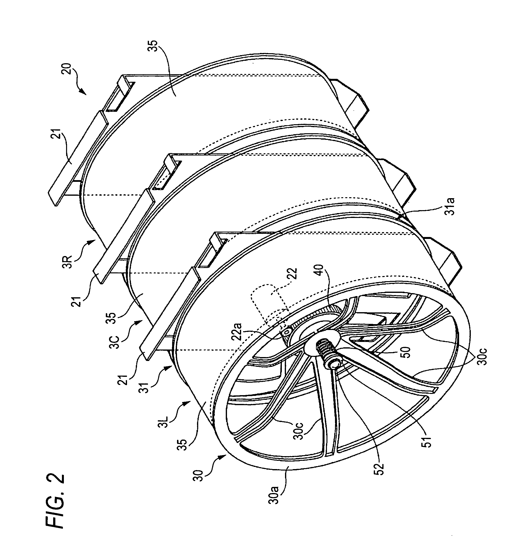 Reel unit