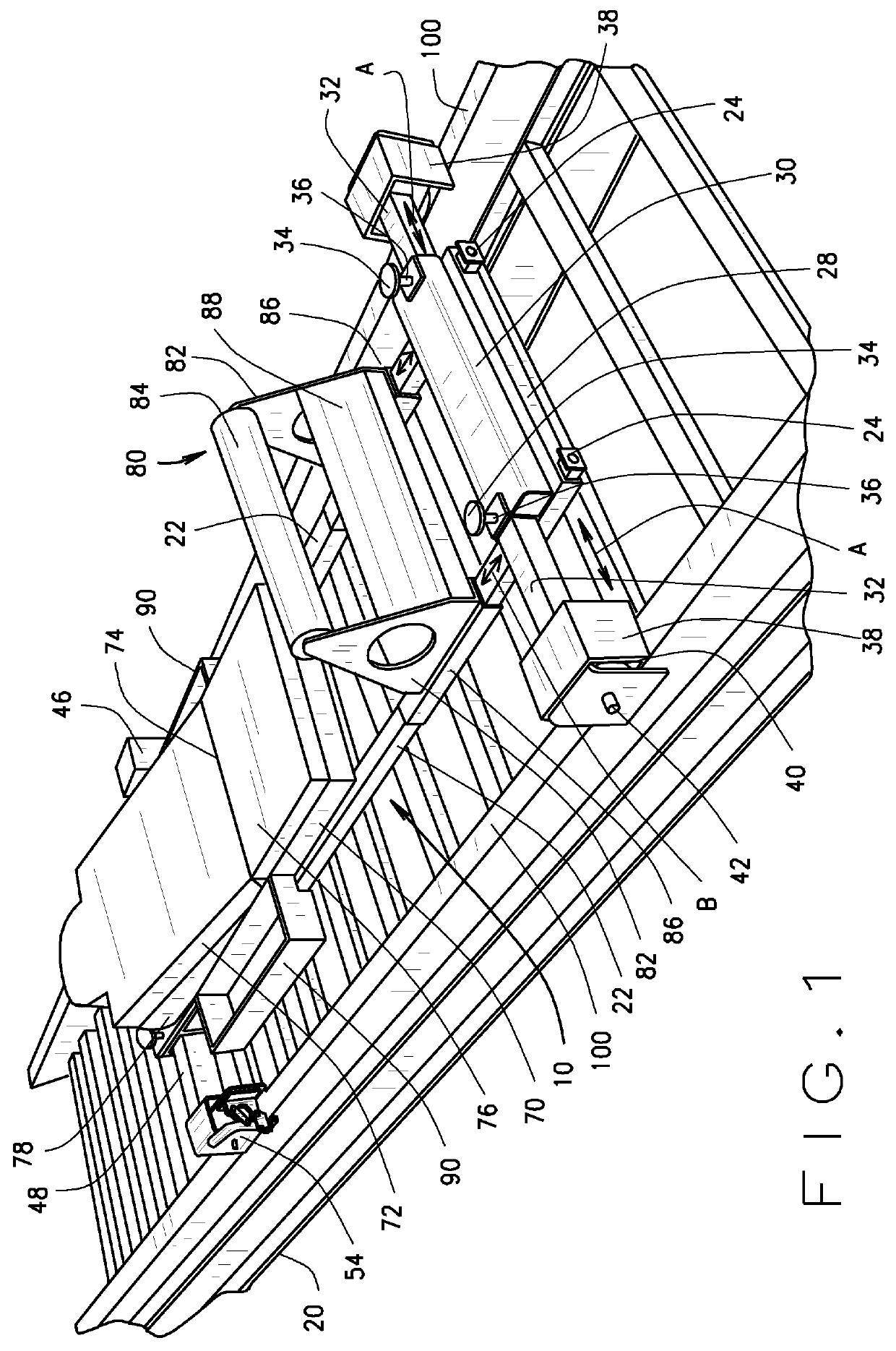 Cable tray service trolley