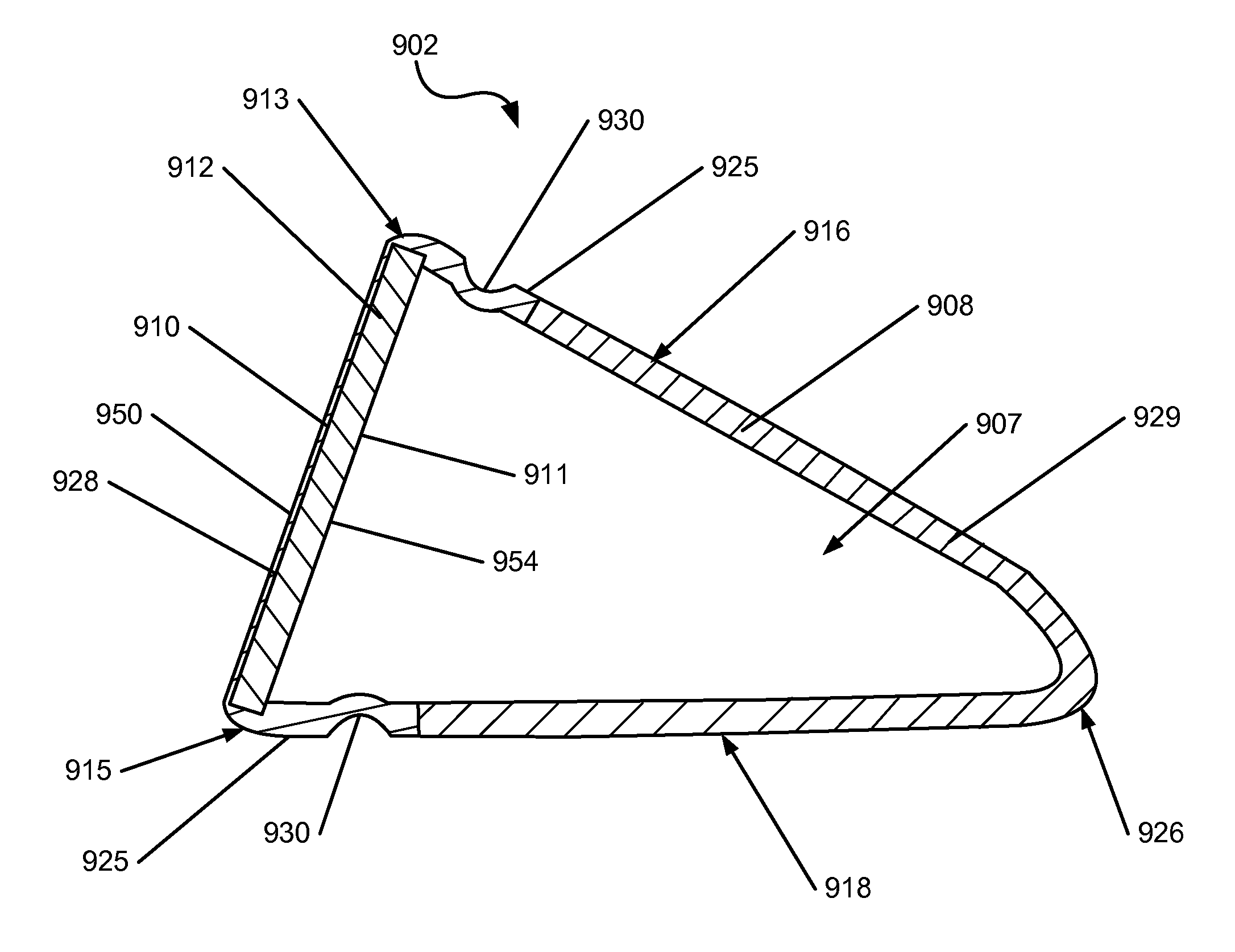 Golf Club Heads or Other Ball Striking Devices Having Distributed Impact Response