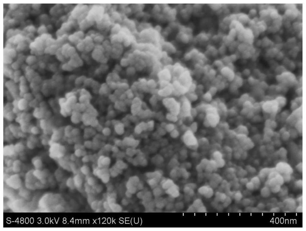 A nanoparticle with grain boundaries, its preparation method and use