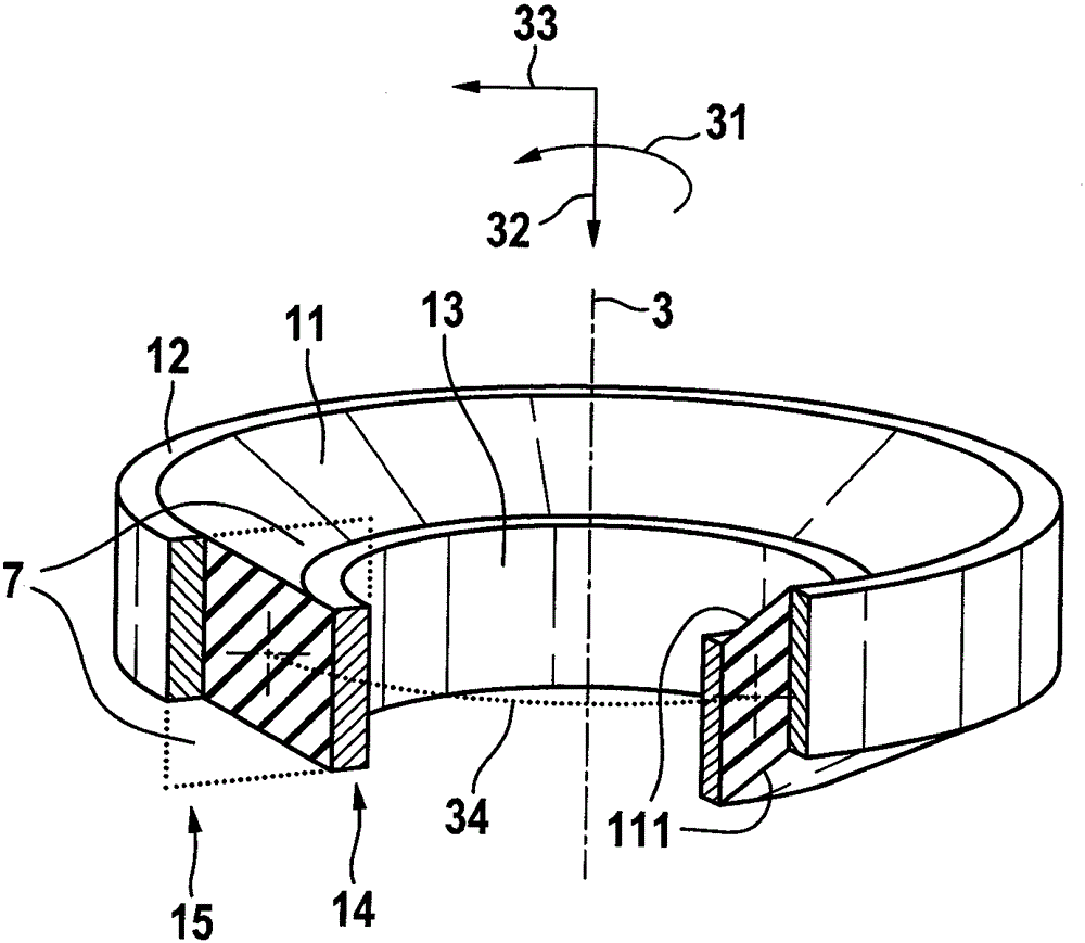 Spring For Preloaded Bearing And Structural Component With Spring And Rolling Bearing