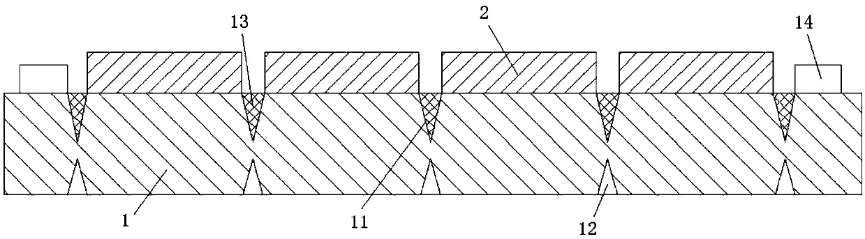 Granularly-separable ceramic substrate and separation method thereof