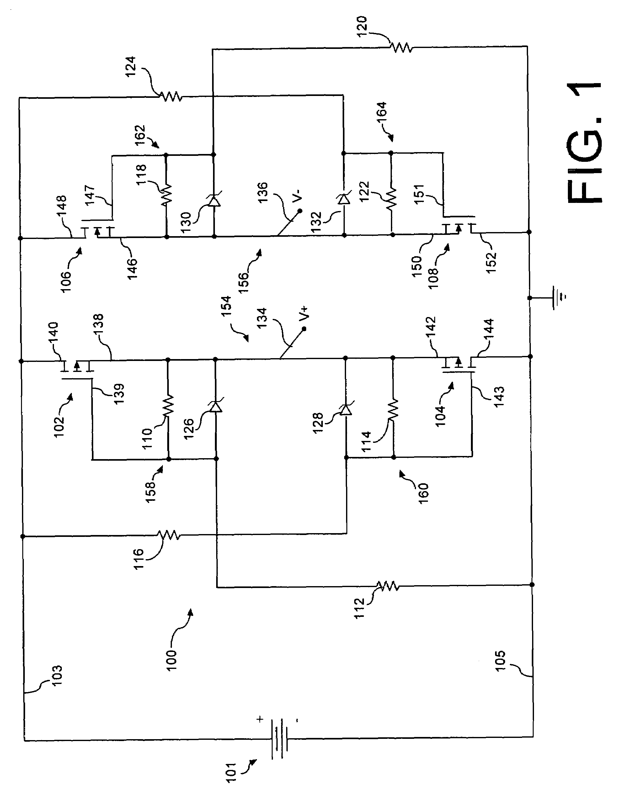 Low-loss rectifier with shoot-through current protection