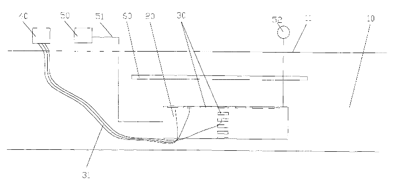 Gas pipe shallow safeguard structure design and safeguard effect test and analysis method