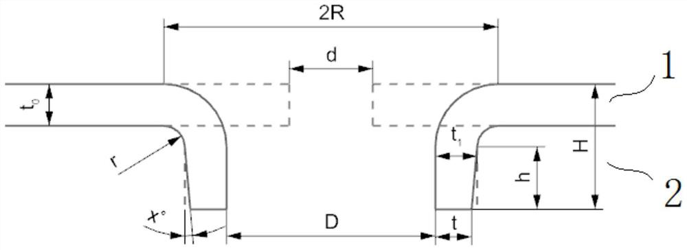 Hole flanging female die, manufacturing method thereof, storage medium and CNC machine tool