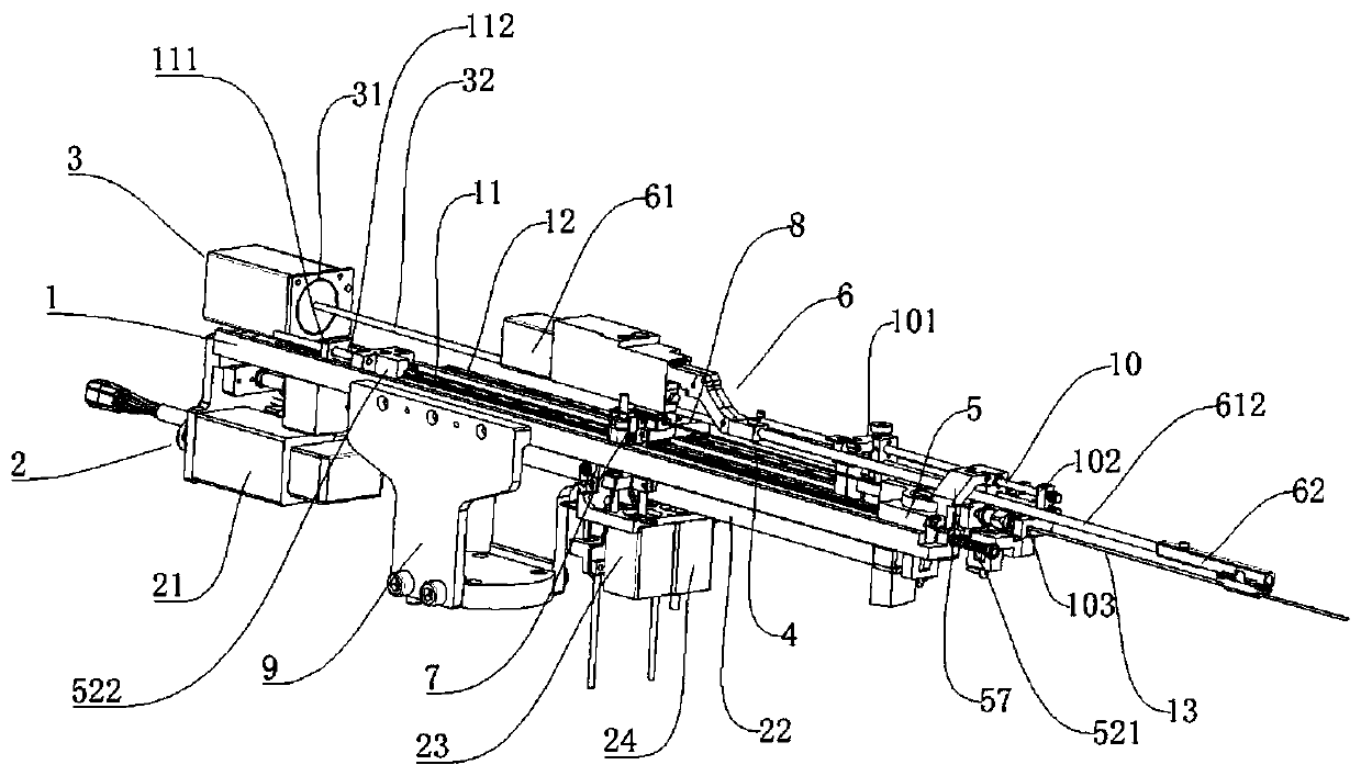 Automatic seed implantation device