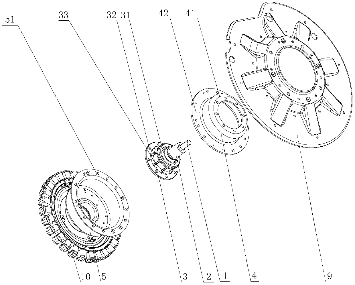 A split reduction clutch housing