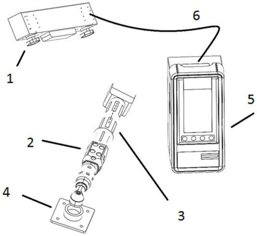 Spatial positioning and attitude navigation of assembly tool by using machine vision