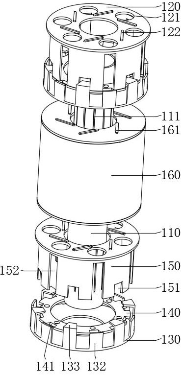 Multi-layer sliding surface landslide monitoring and early warning device