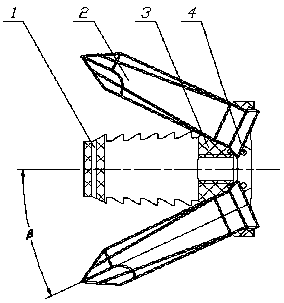 A cervical spine fusion device