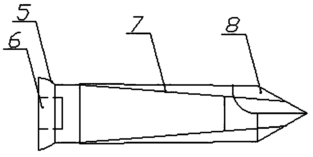 A cervical spine fusion device