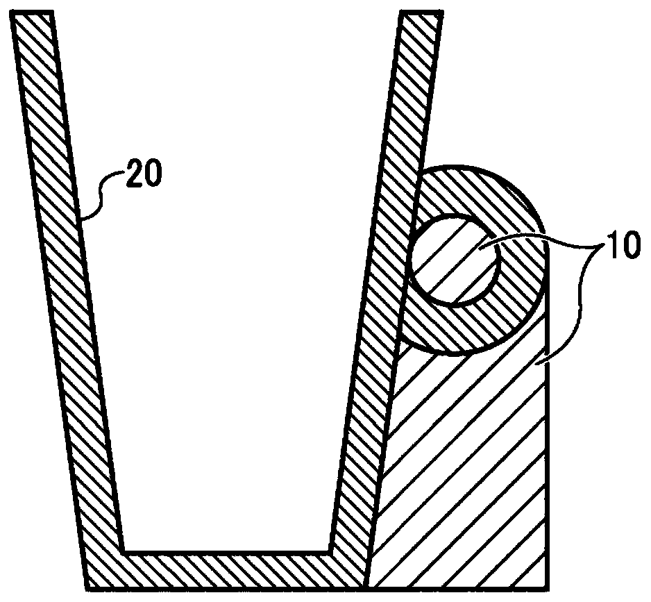 Material for three-dimensional modeling, combination of materials for three-dimensional modeling, method for manufacturing three-dimensional modeling object, and manufacturing device thereof