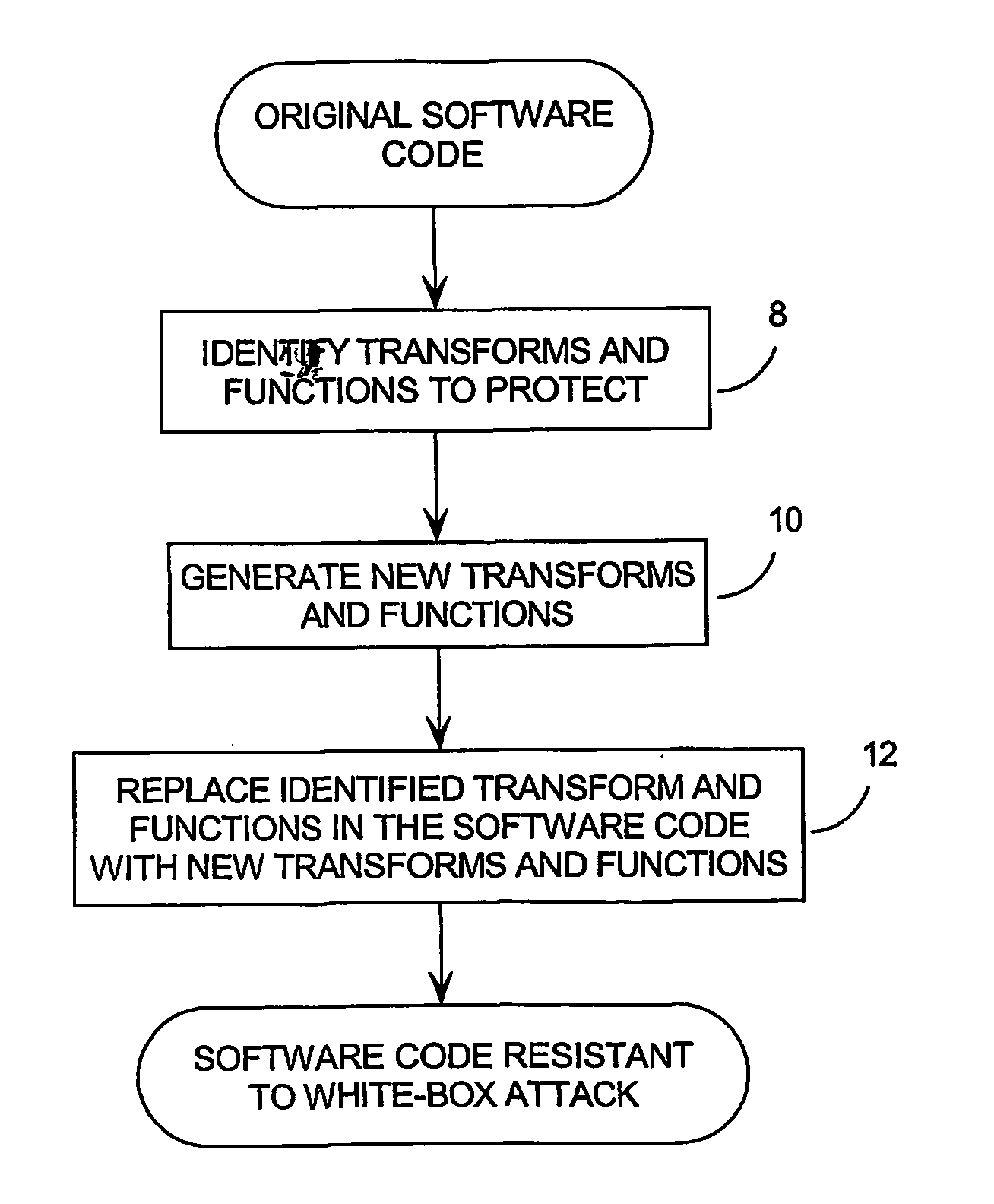 System and method for protecting computer software from a white box attack