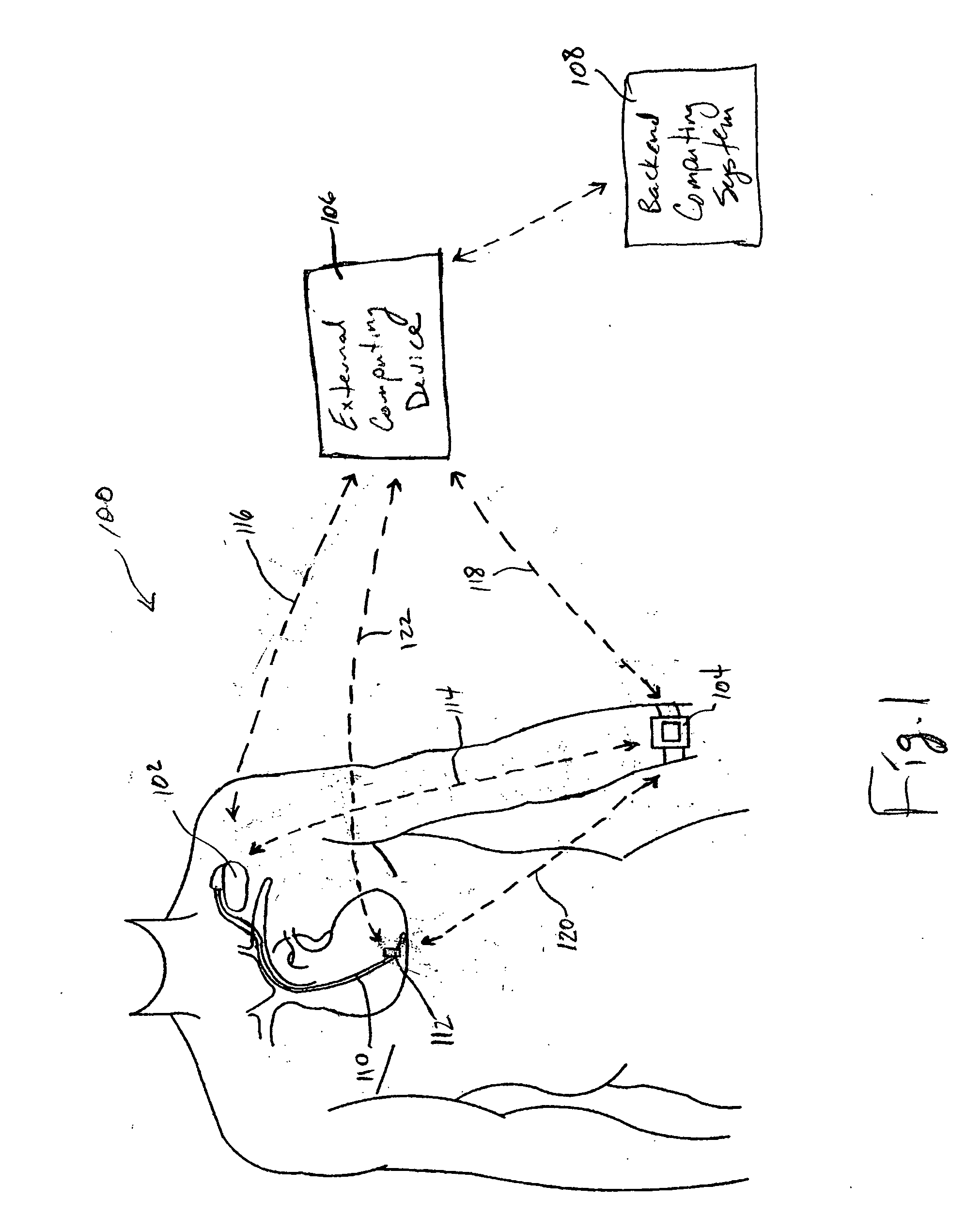 System and method for deriving relative physiologic measurements using an external computing device
