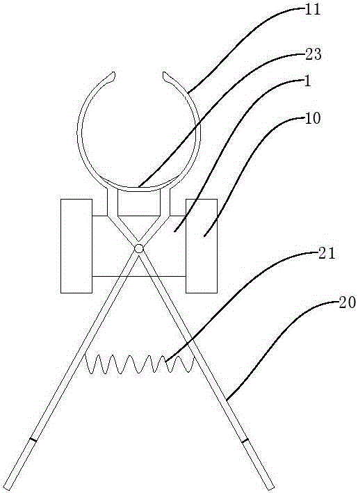 Flowerpot carrying device