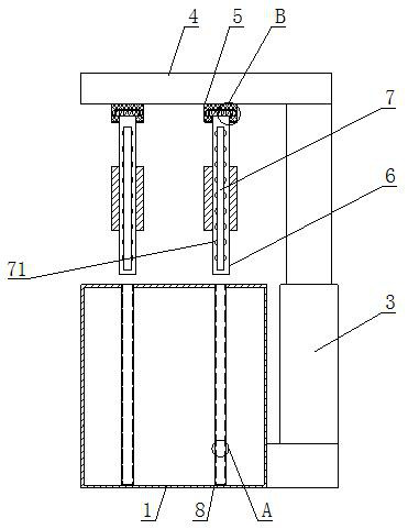 Neodymium iron boron electroplating device