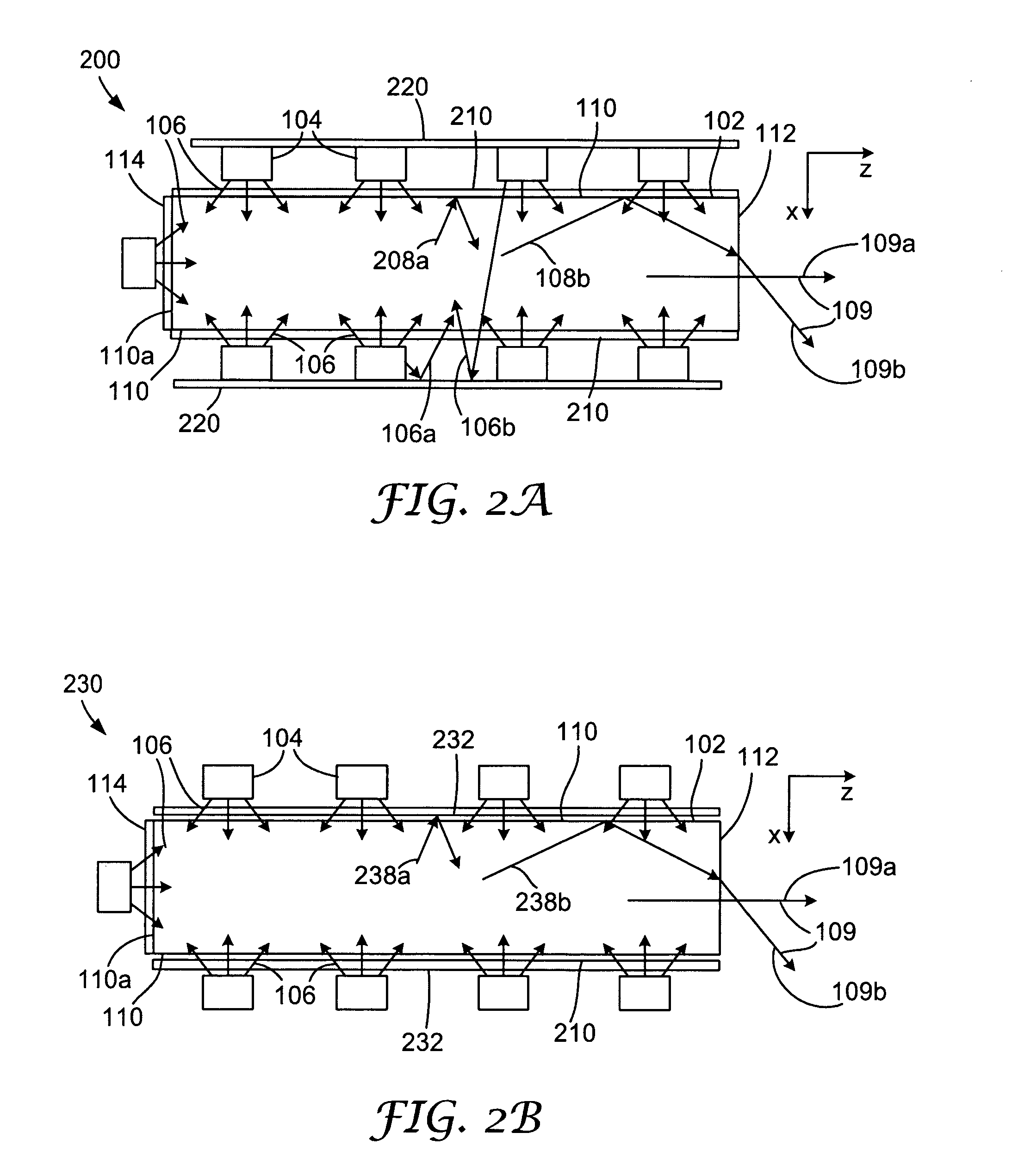 Fluorescent volume light source