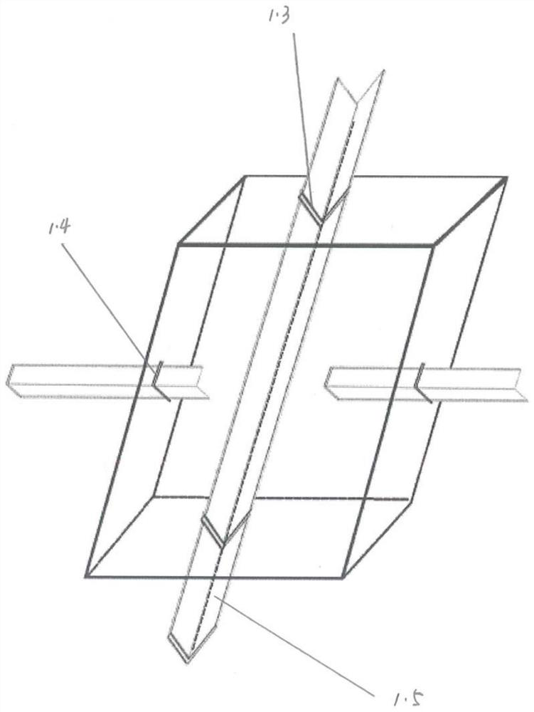 Building block group for transforming old tomb and constructing integrated tower tomb and built tower tomb