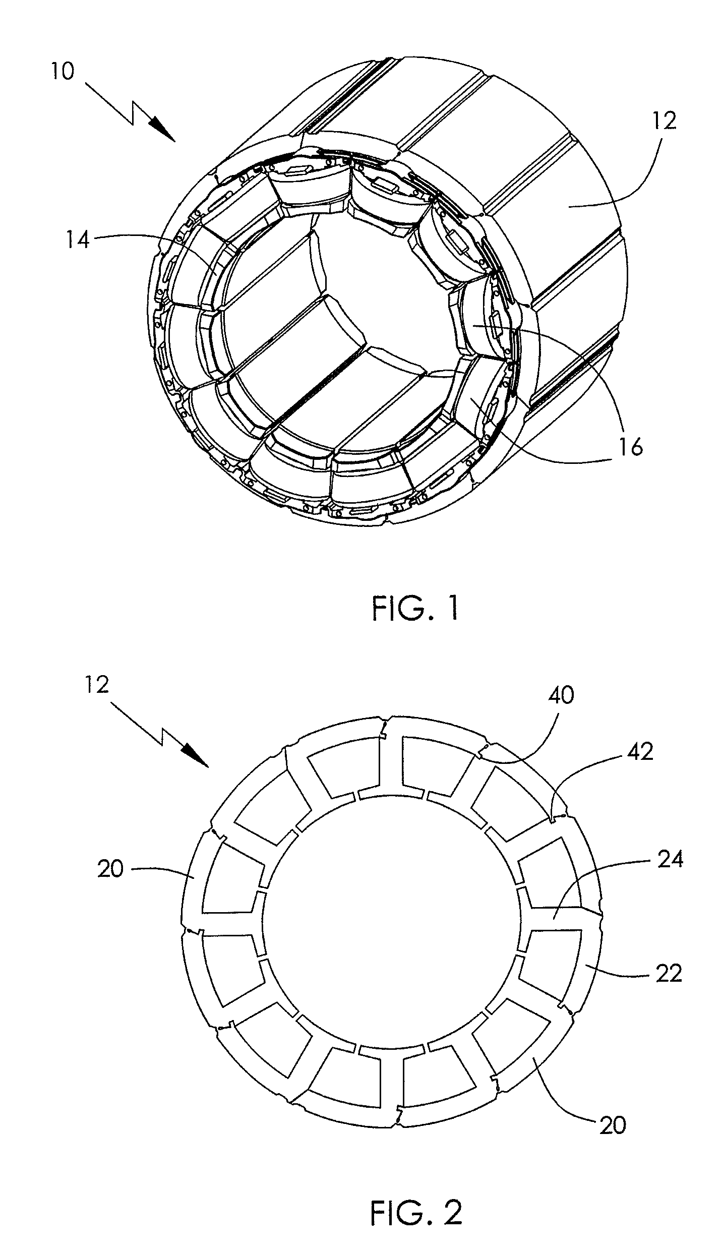 Stator core